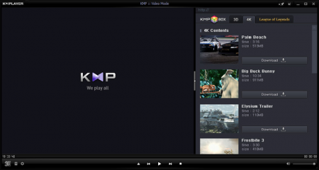 KMPlayer for Windows 7